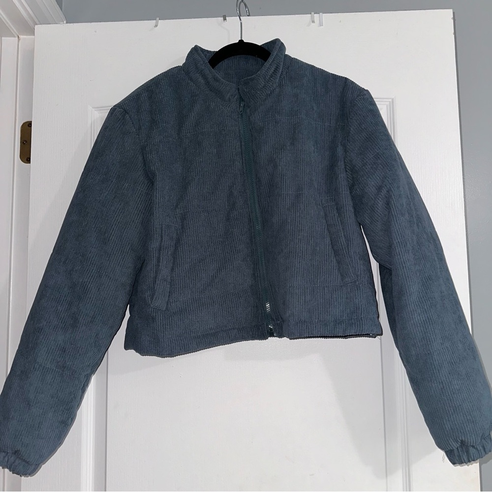 Shein "corduroy" puffy jacket